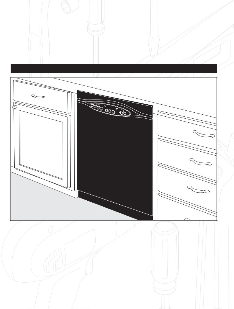 Jenn-Air JDB1050AWS, JDB1050AWB, JDB1050AWQ, JDB1050AWW Installation Instructions