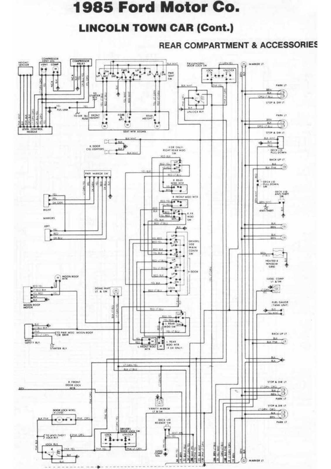 Ford Town Car diag85072 small Diagram