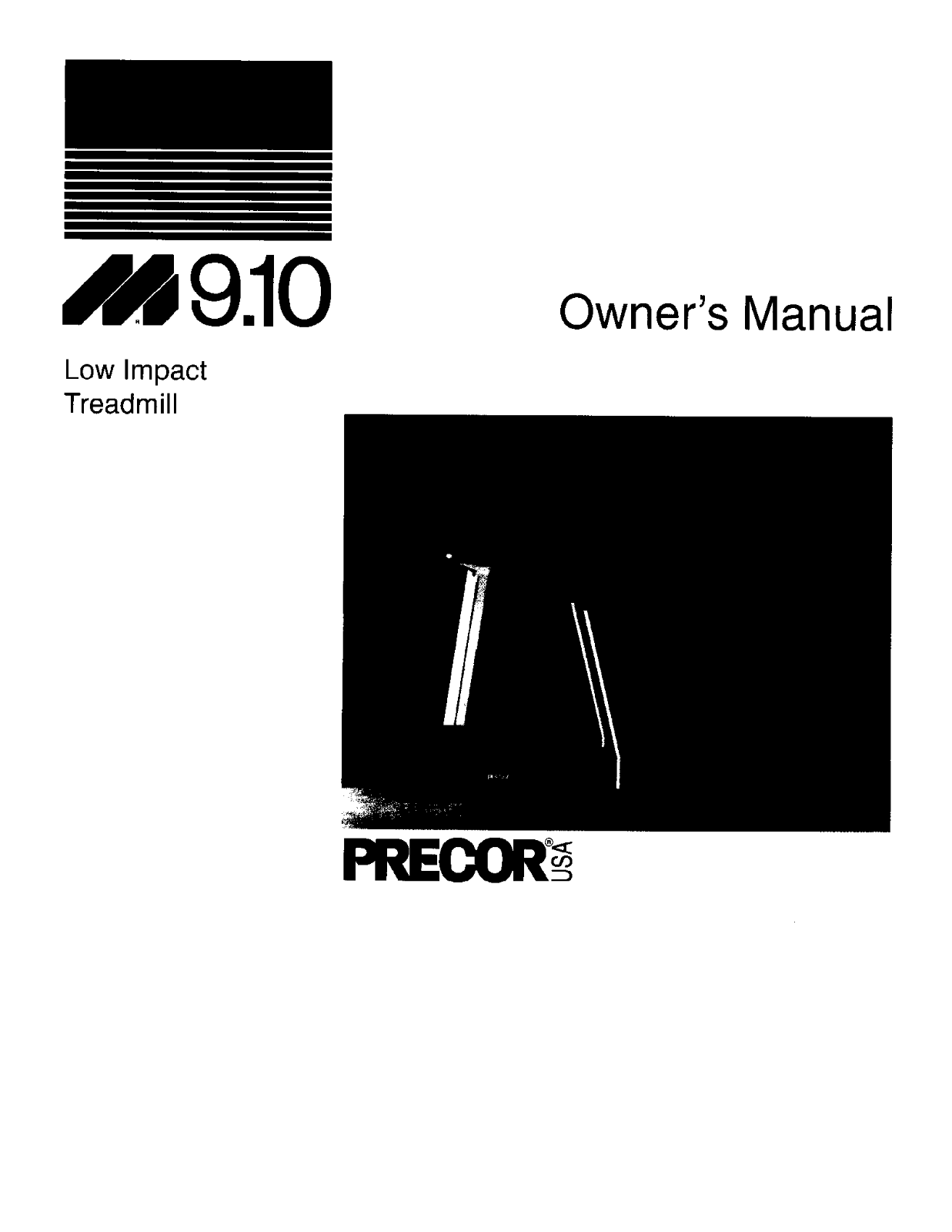 Precor 9.10 User Manual