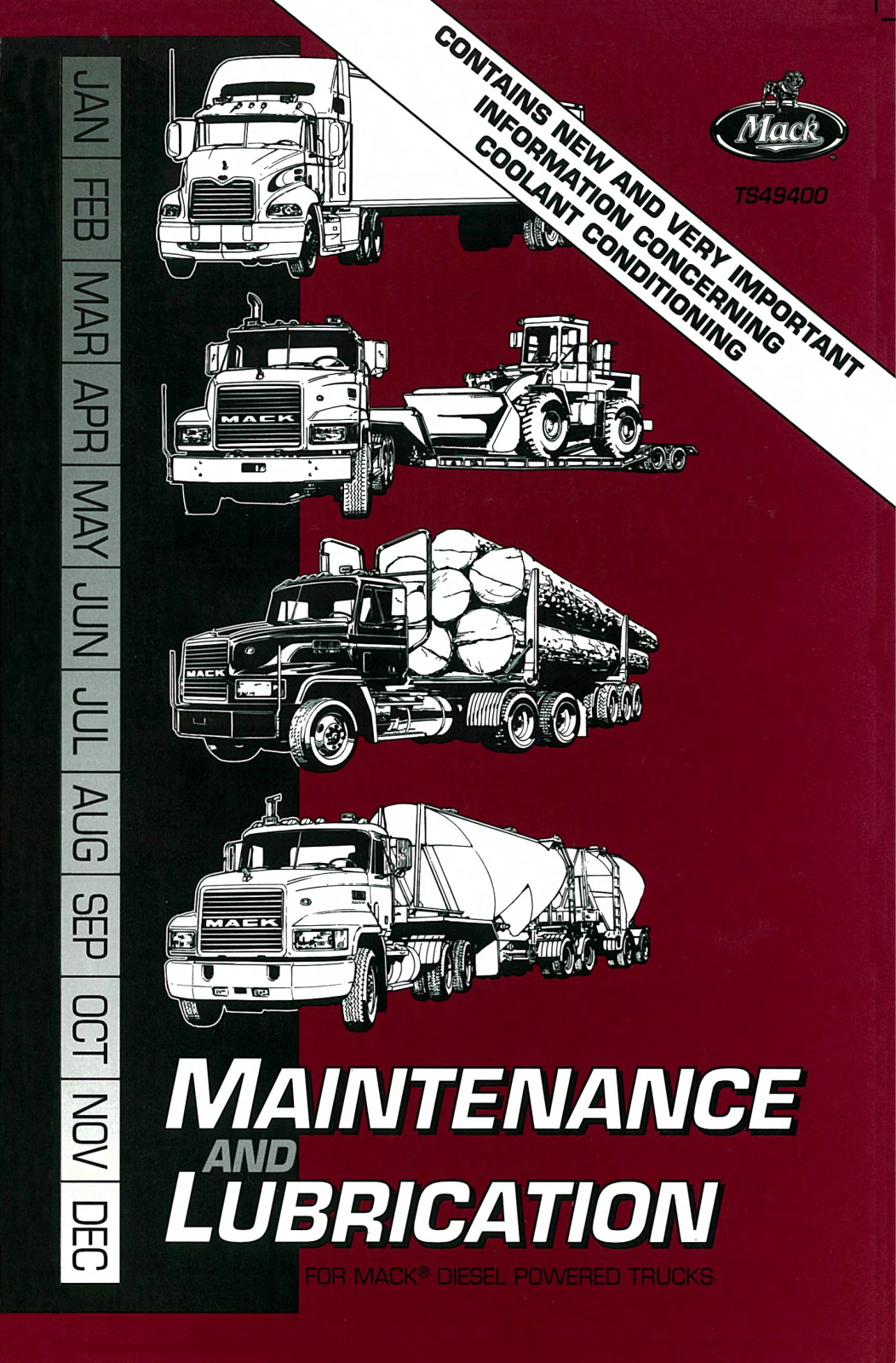 MACK CHU, CXU, GU, TD Operator's Manual