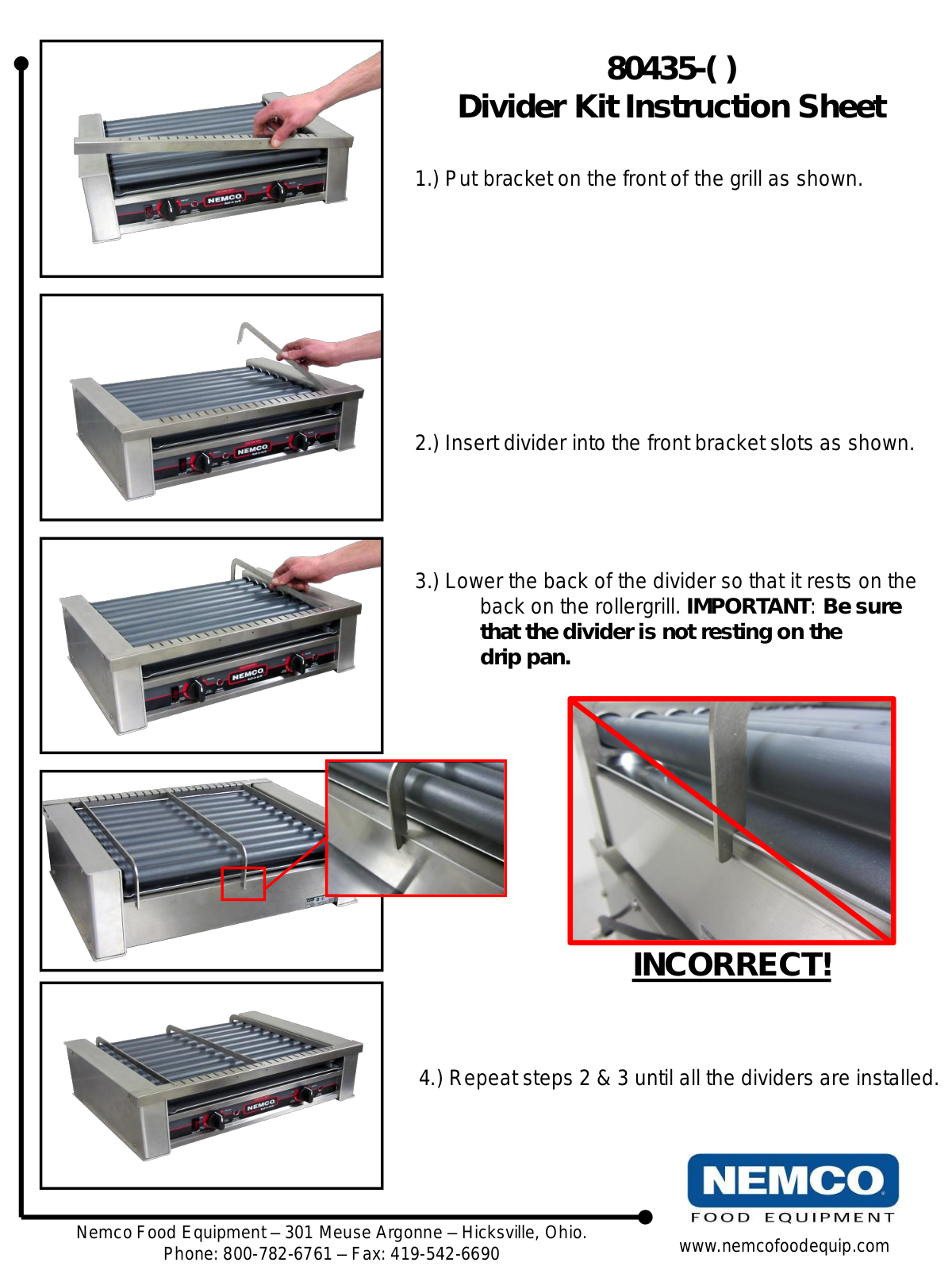 Nemco 8043533SLT Specifications - ManualMachine.com