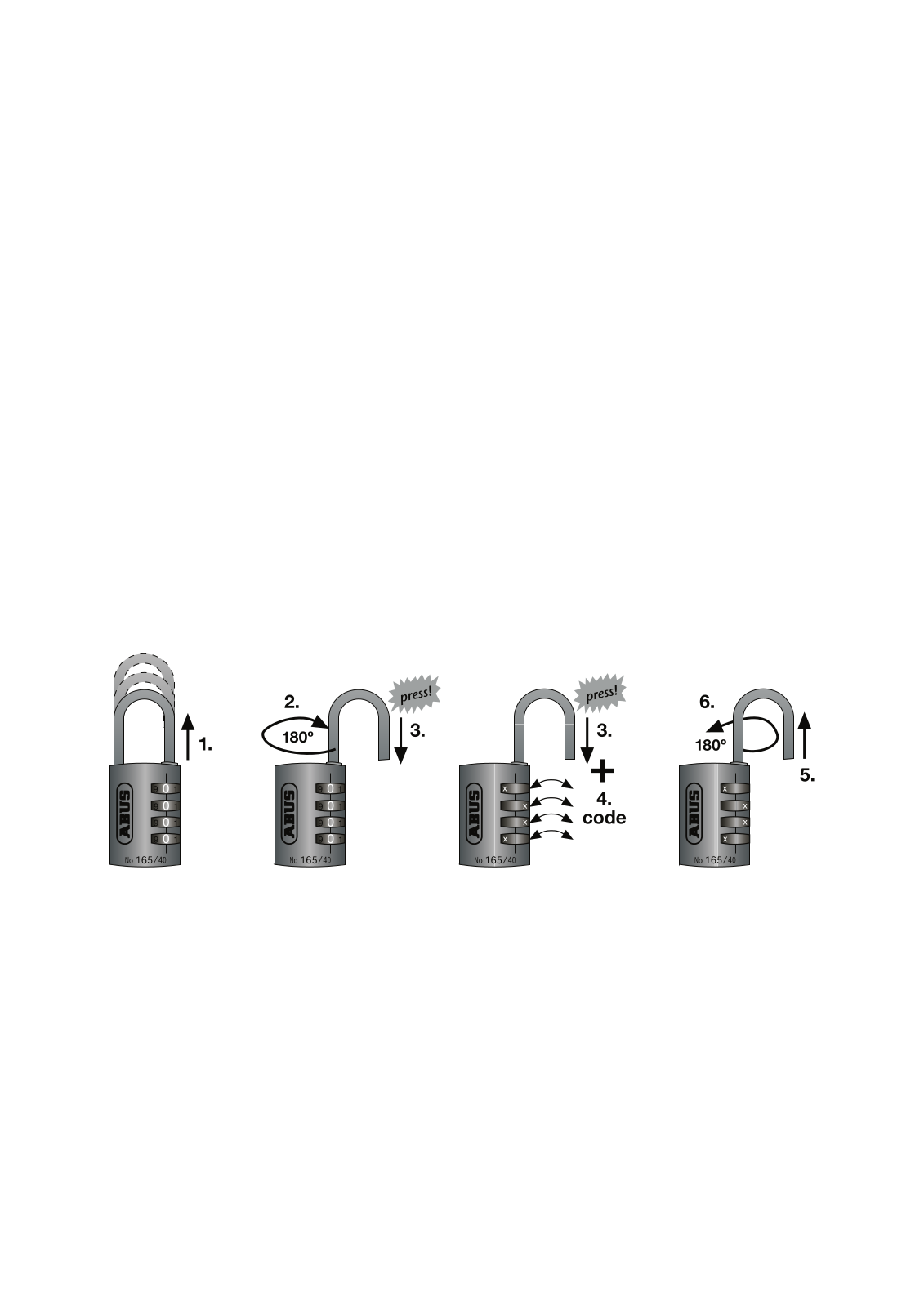 ABUS 145-20 operation manual