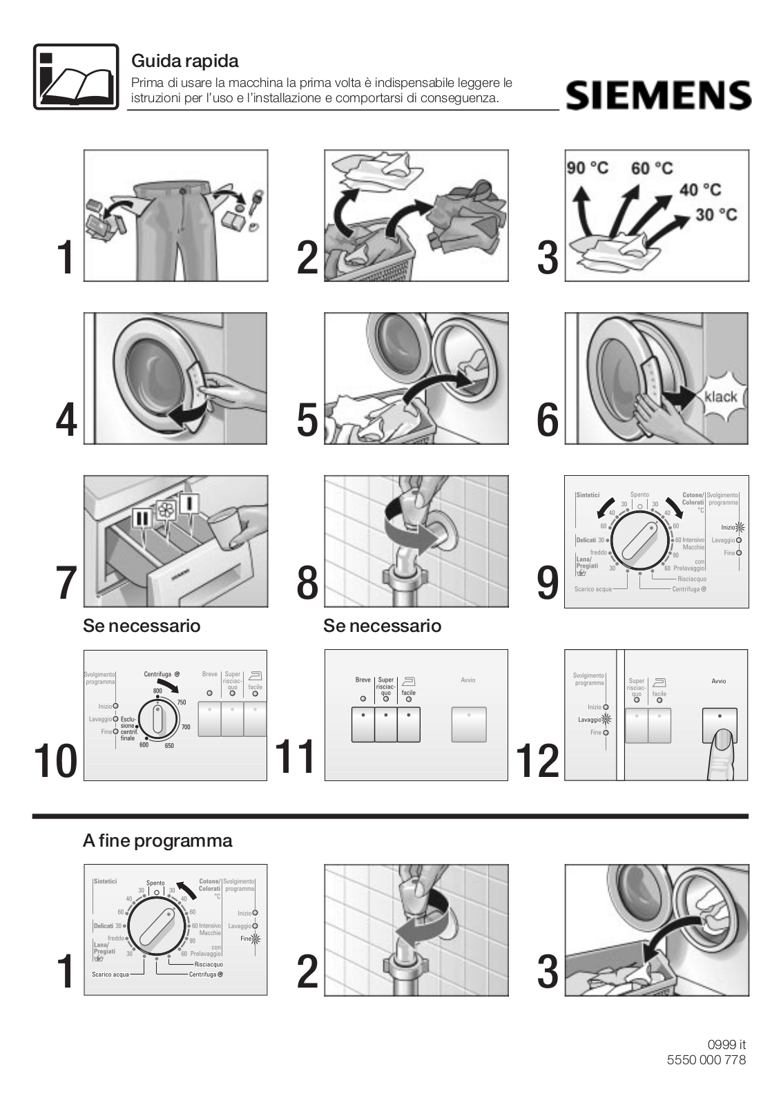 Siemens S1WTF3801A User Manual