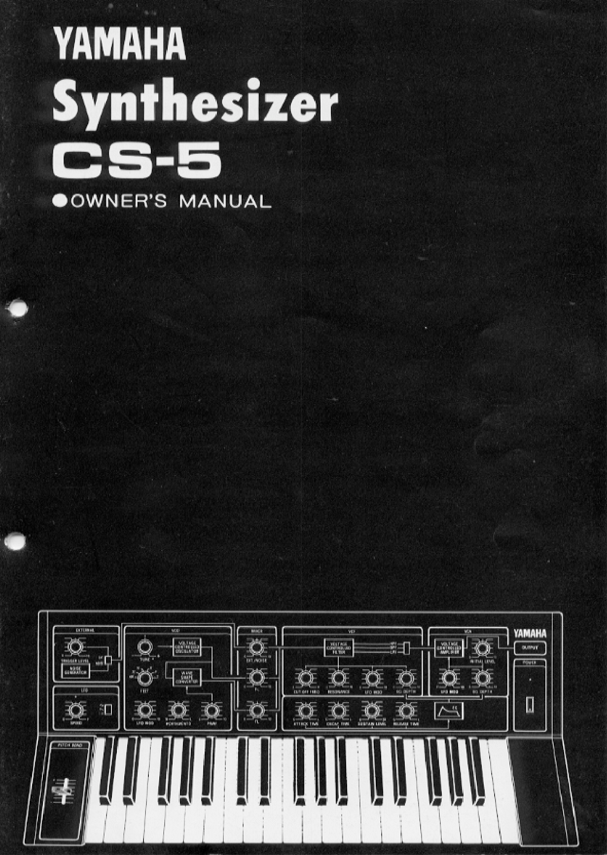 Yamaha CS5E, CS5 User Manual