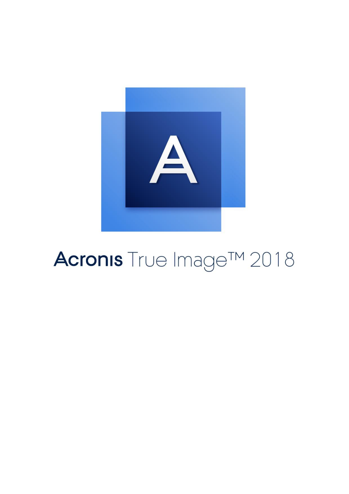 ACRONIS True Image 2018 Instruction Manual