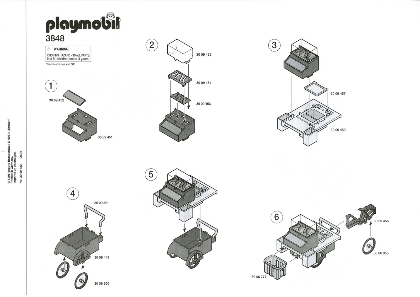 Playmobil 3848 Instructions