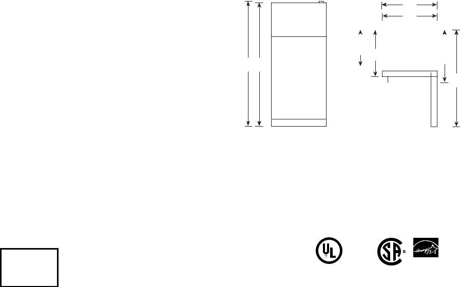 GE GIE18GSNRSS, GIE18GTNRBB Specification Sheet