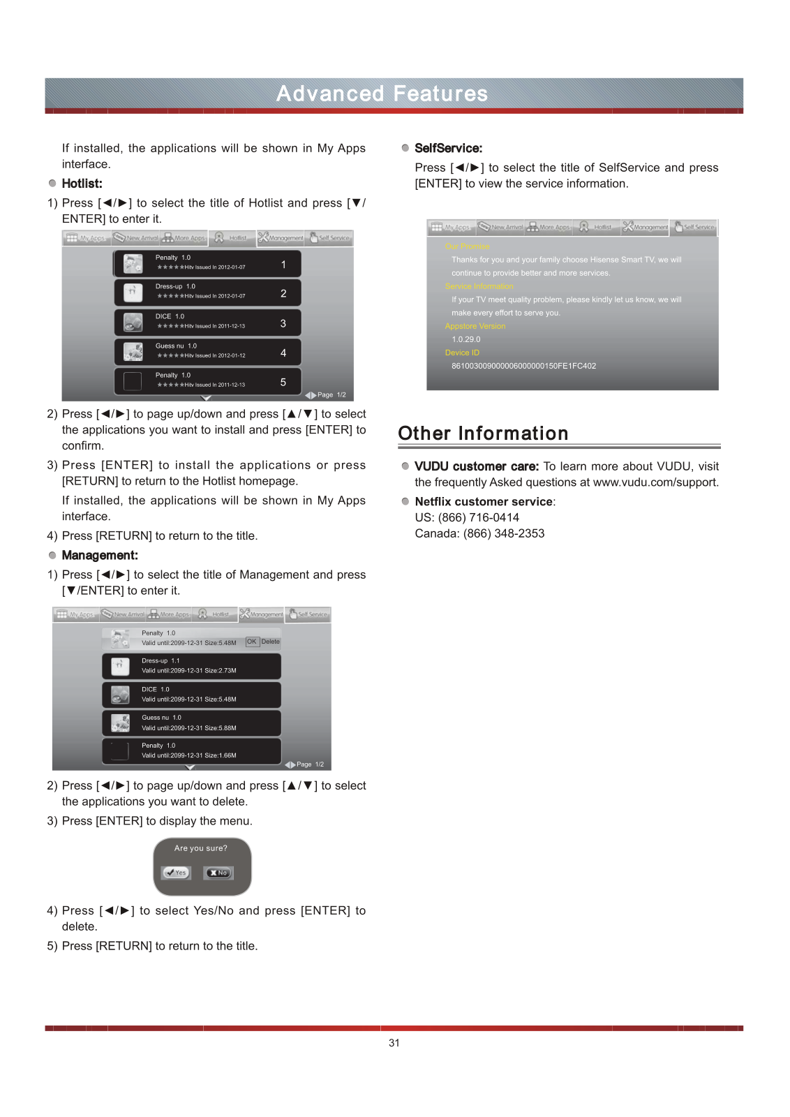 Hisense Electric LCDF0010 User Manual