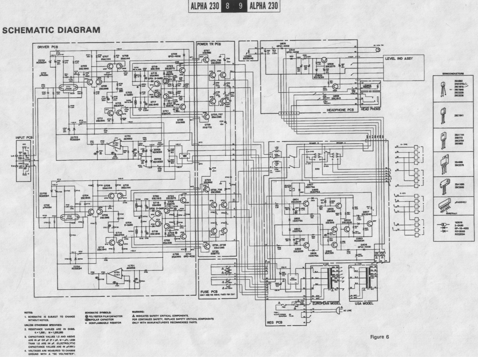 Nikko Alpha-230 Schematic