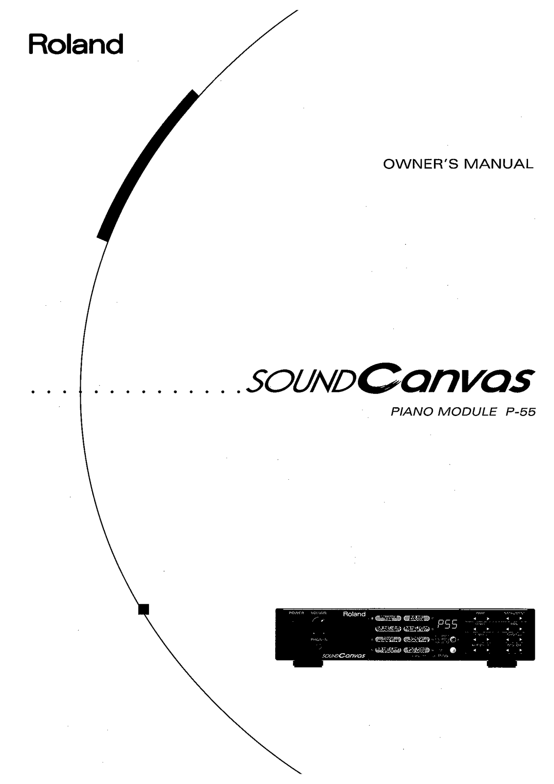 Roland P 55 Service Manual