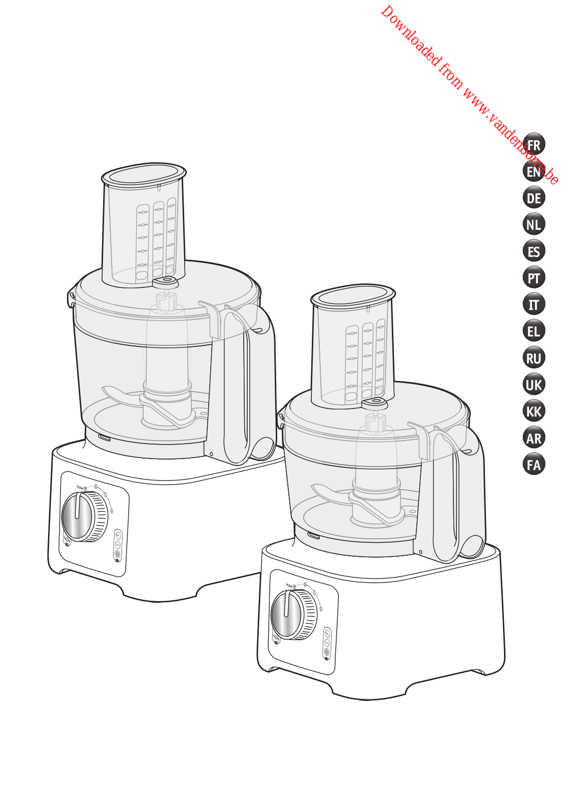 MOULINEX FP544 User Manual