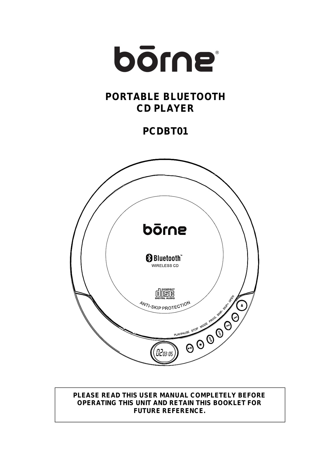 Edco Electronics PCDBT01 User Manual