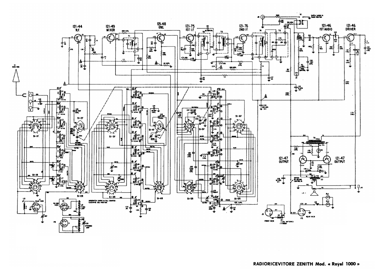 Zenith 1000 schematic