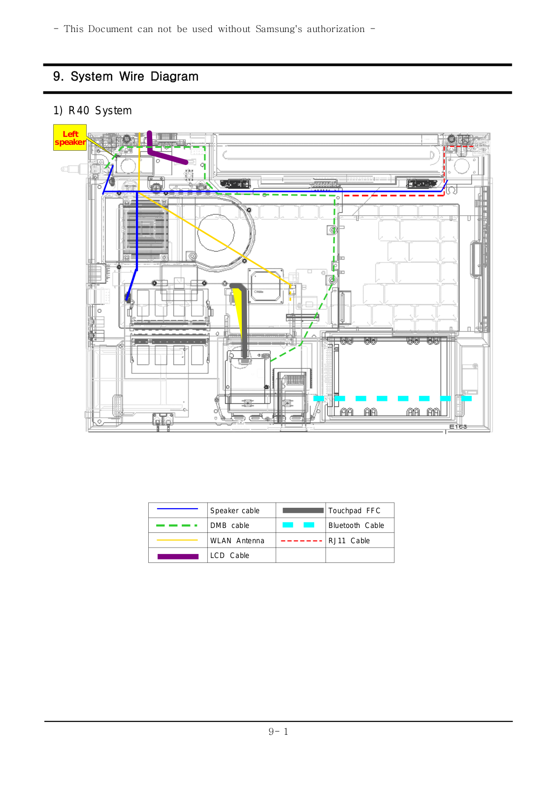 Samsung NP-R40 Wiring Diagram