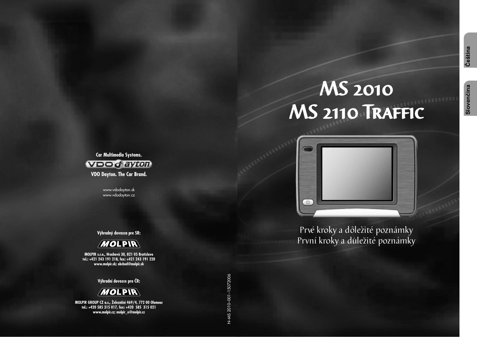 Vdo dayton MS 2010 User Manual