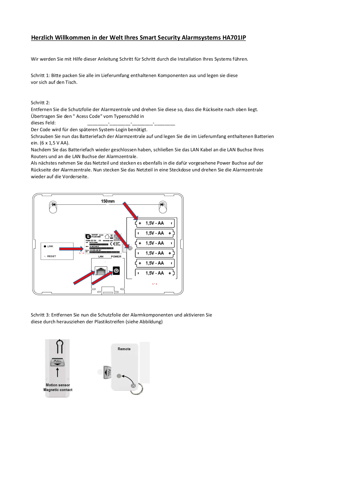 Smartwares HA701IP User Manual