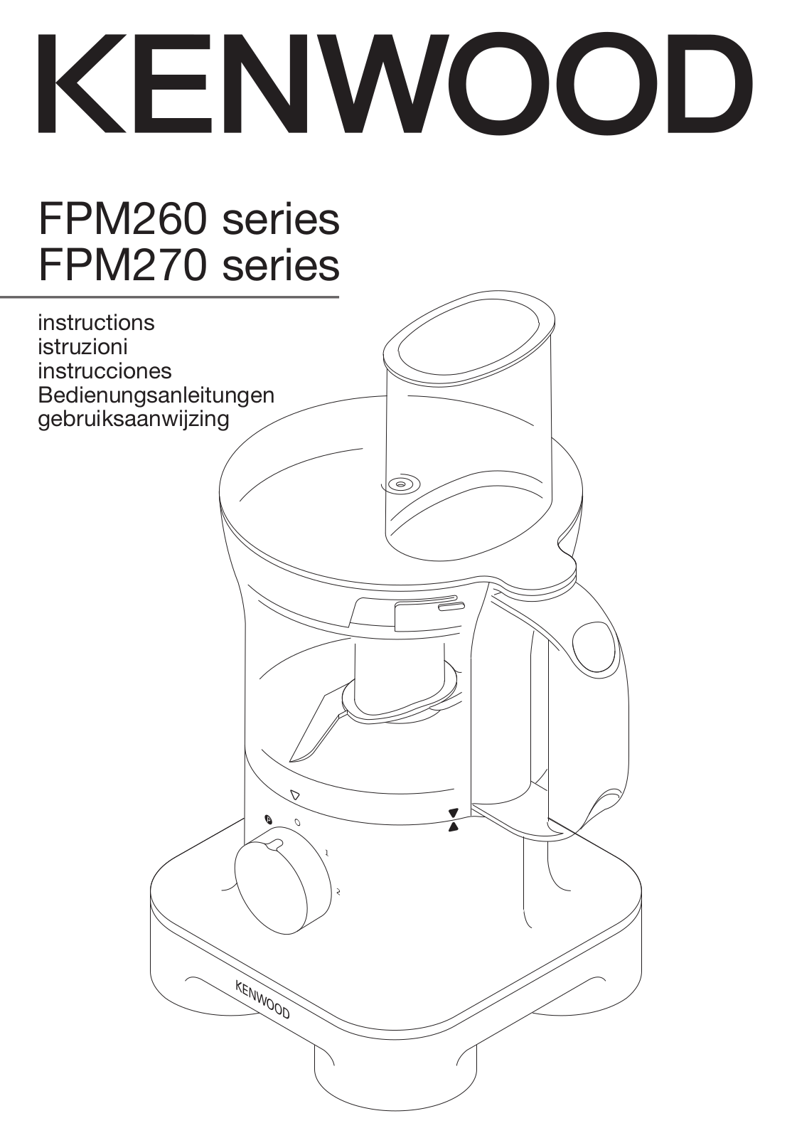 Kenwood FPM270 User Manual