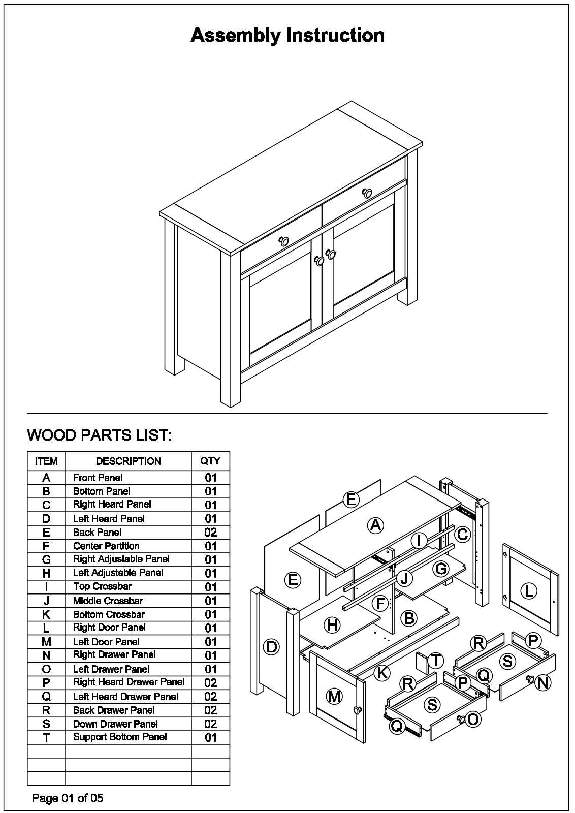 Foundry Select W000136819 Installation & Assembly - ManualMachine.com