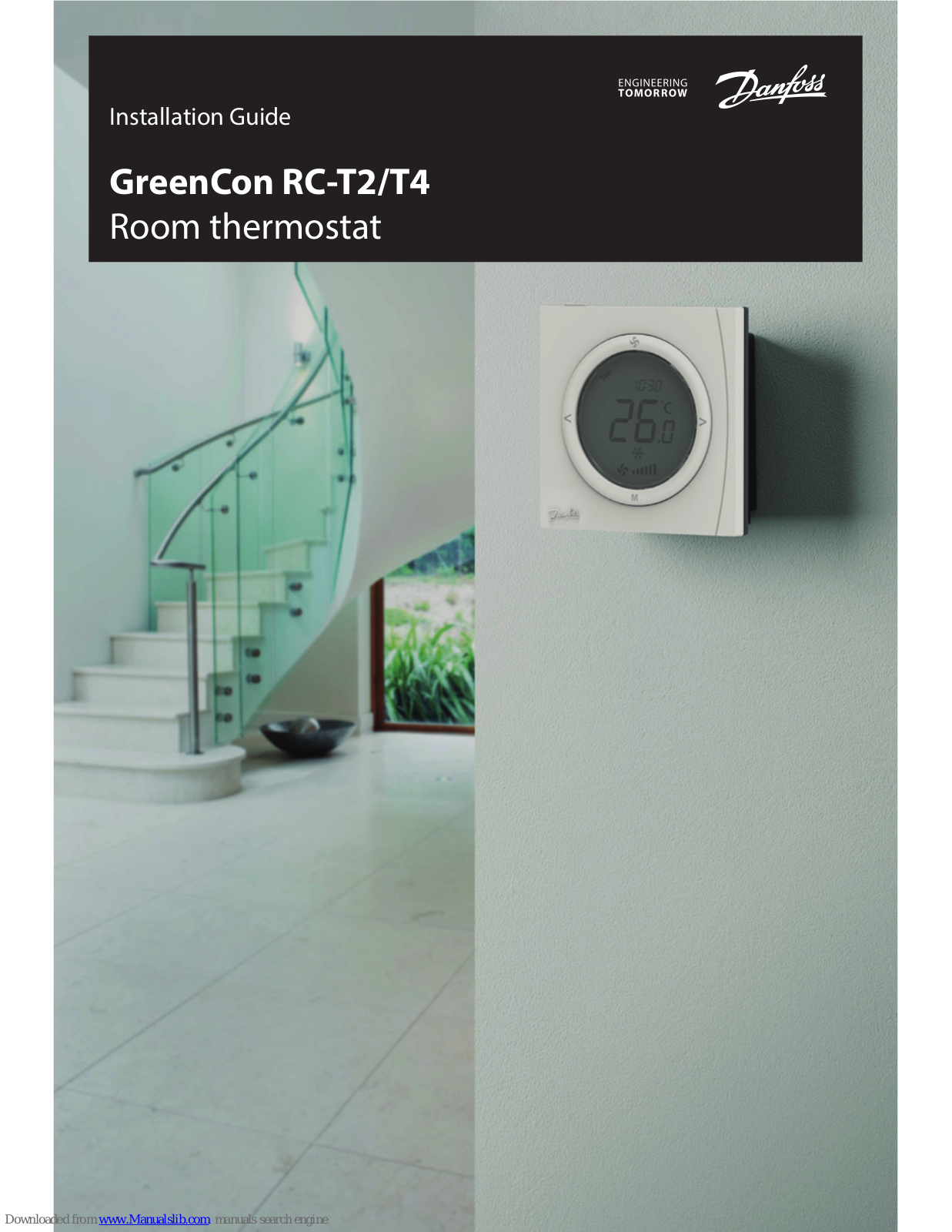 Danfoss GreenCon RC-T2, GreenCon RC-T4 Installation Manual