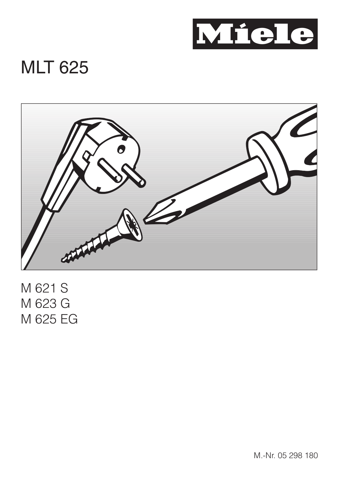 Miele MLT 625 Installation Instruction