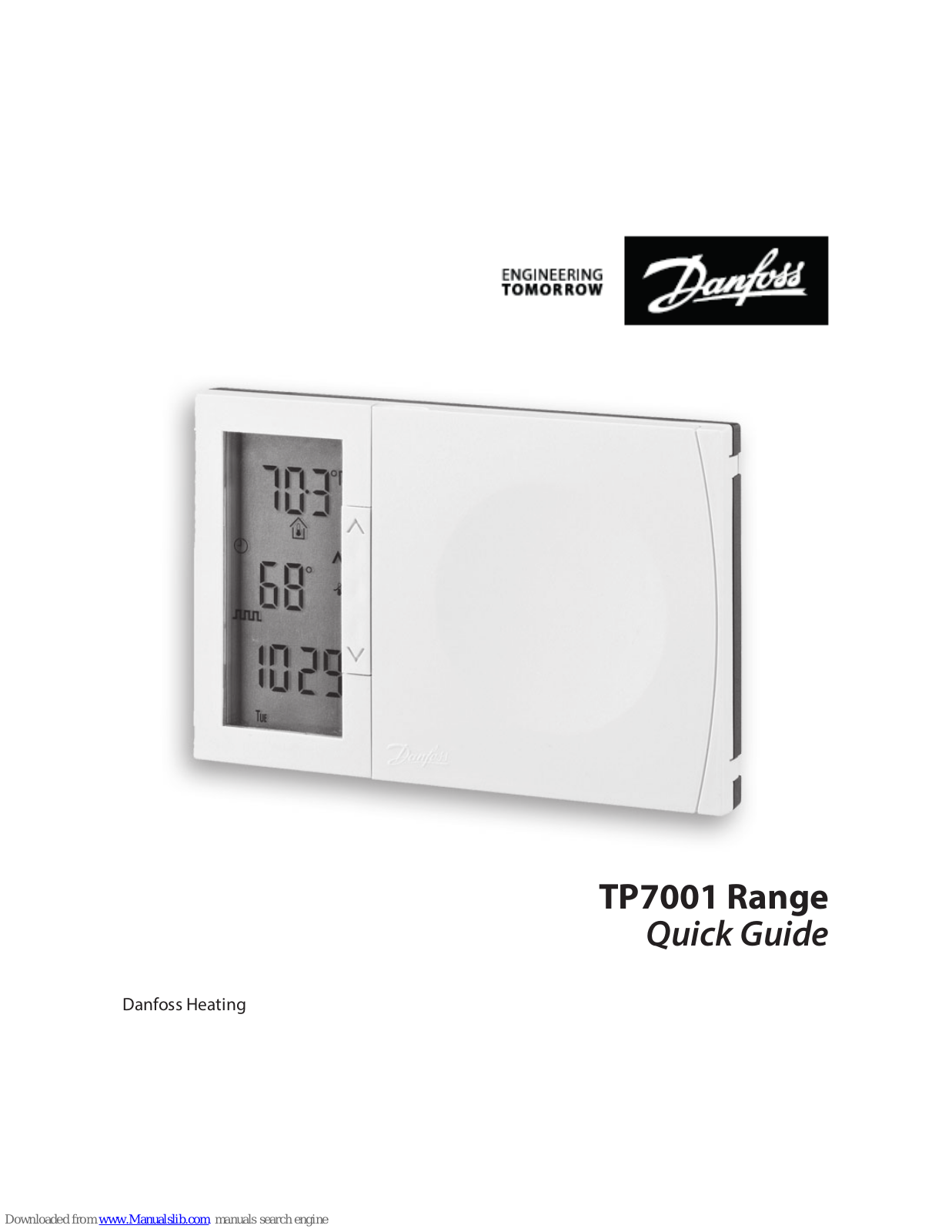 Danfoss TP7001 series Quick Manual