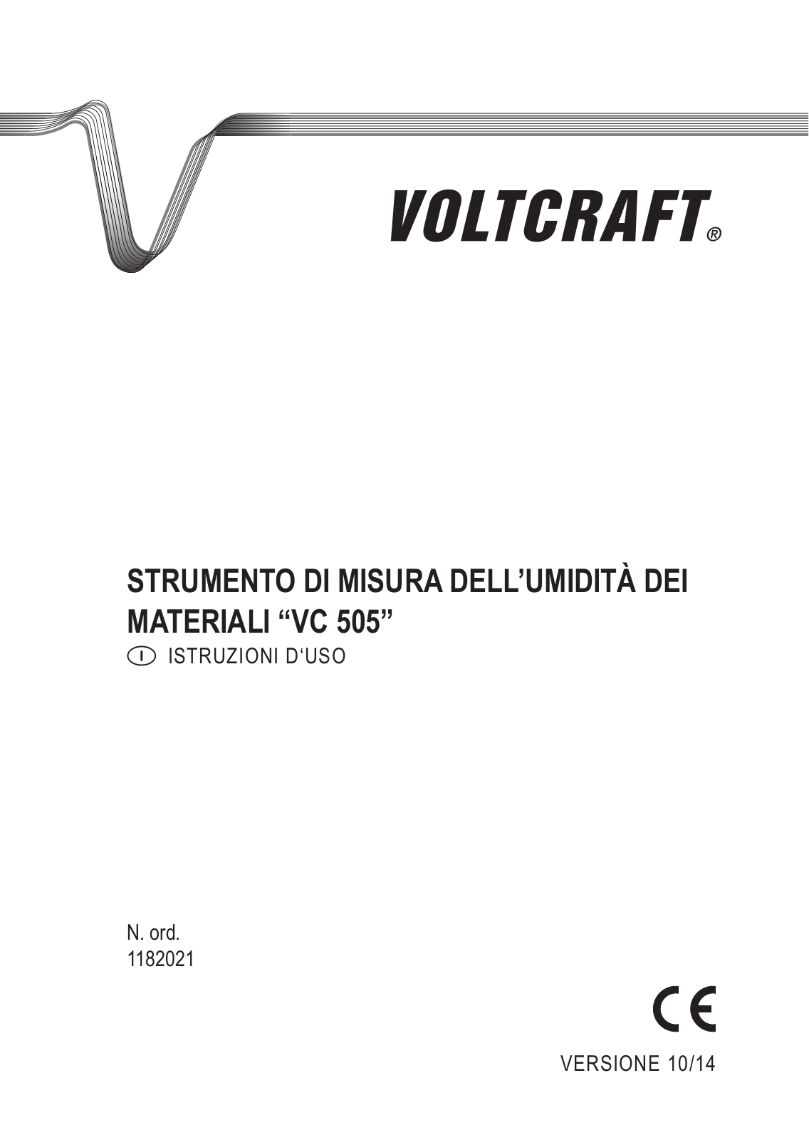 VOLTCRAFT VC 505 User guide