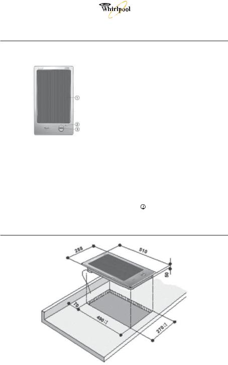 WHIRLPOOL AKT 320/IX User Manual