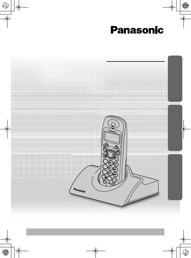 Panasonic KX-TCD400PD User Manual