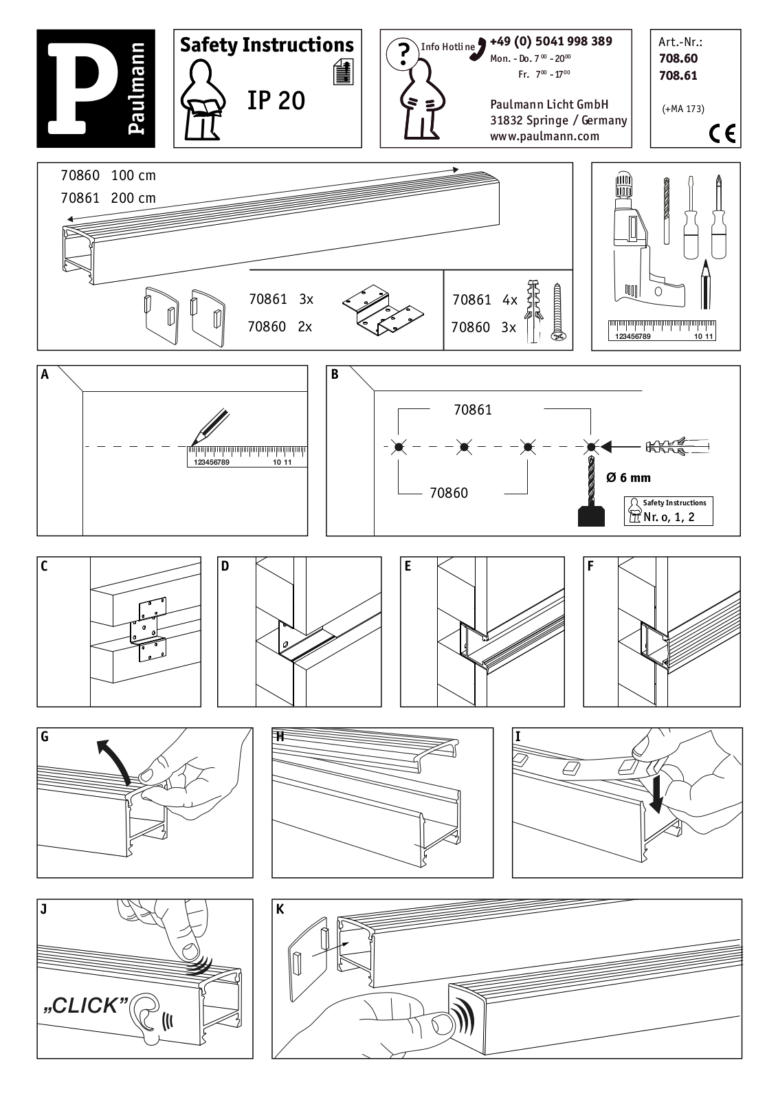 Paulmann 708.60 User Manual - ManualMachine.com