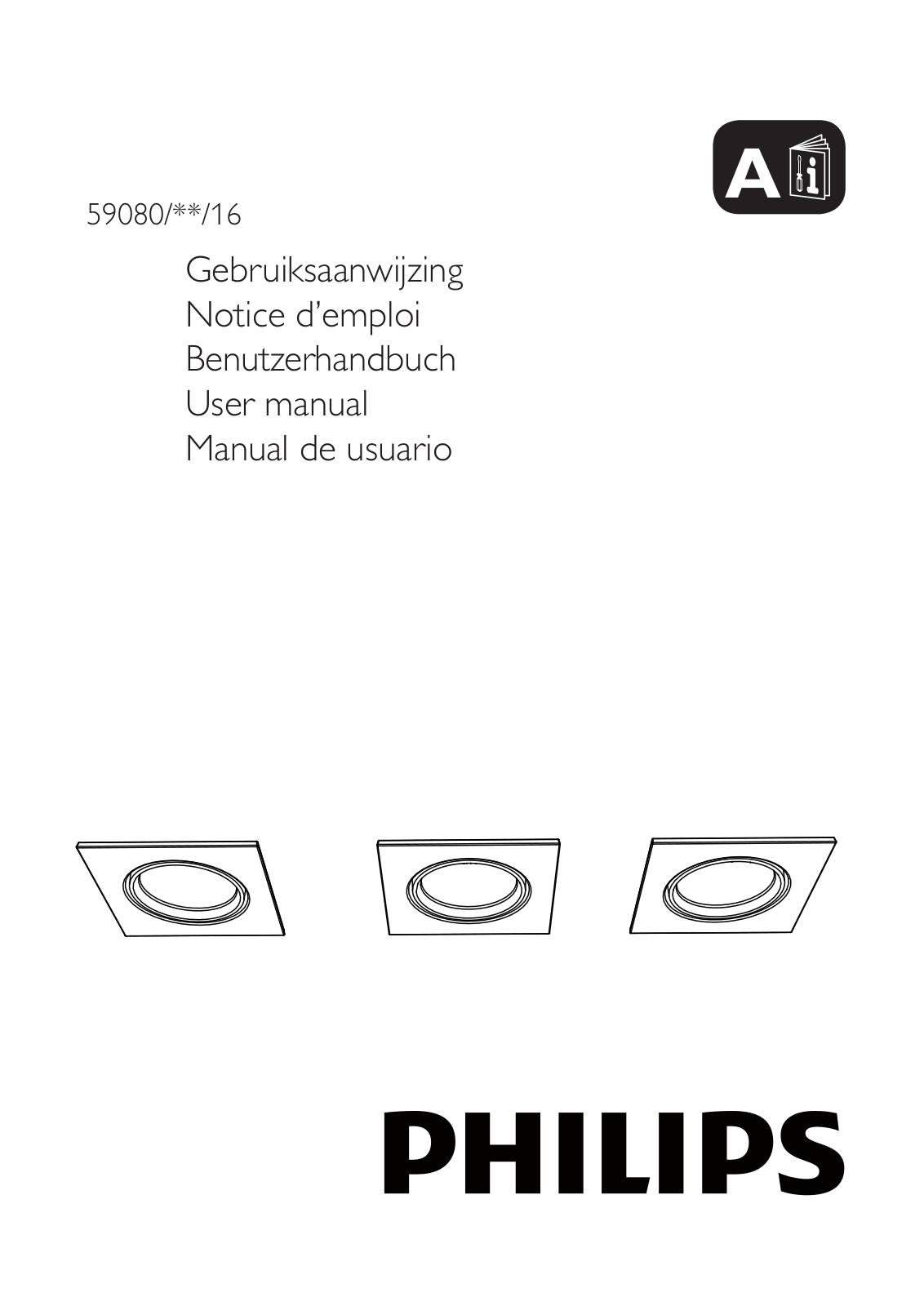 Philips 59080-31-16, 59080-17-16 User Manual