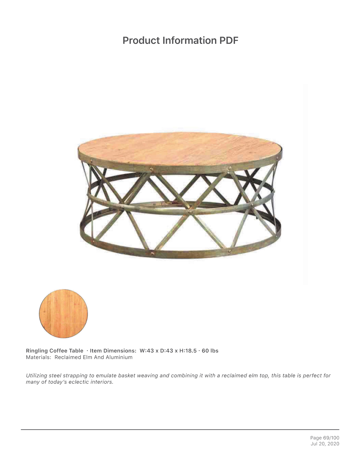 Furniture Classics FCD2872 Specifications - ManualMachine.com