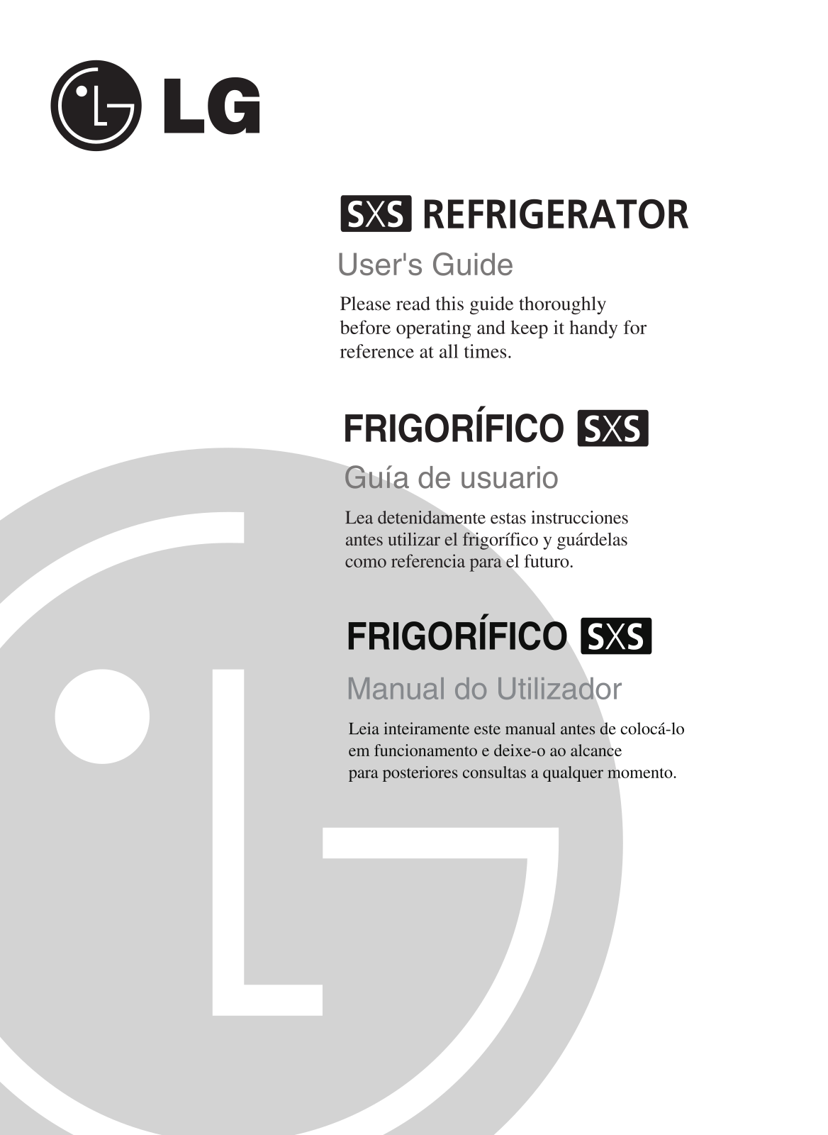 LG GC-L207WLQ Owner’s Manual