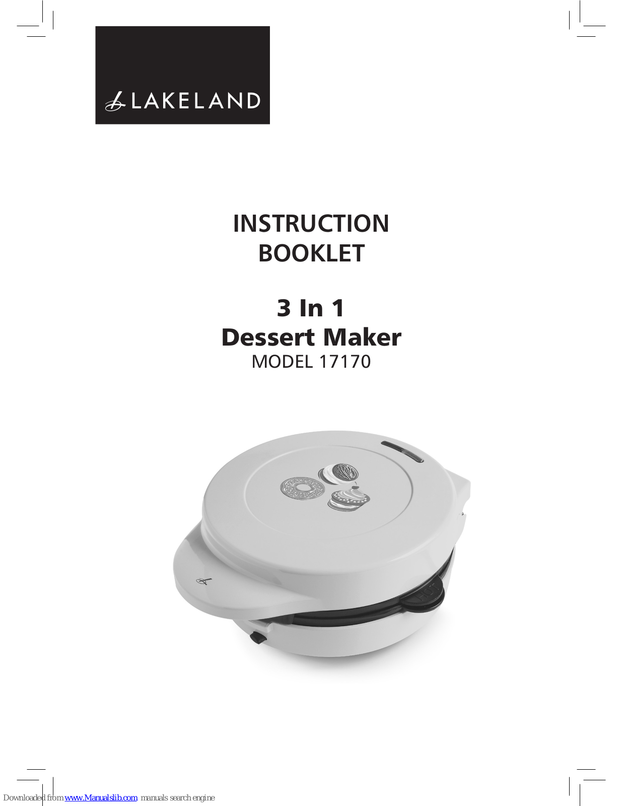 Lakeland 17170 Instruction Booklet