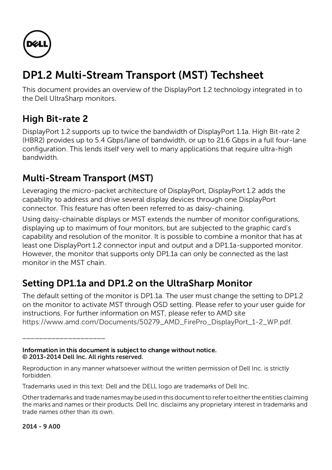 Dell UltraSharp 25 User Manual