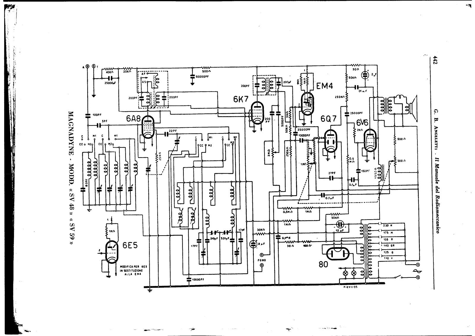 Magnadyne sv48, sv59 schematic