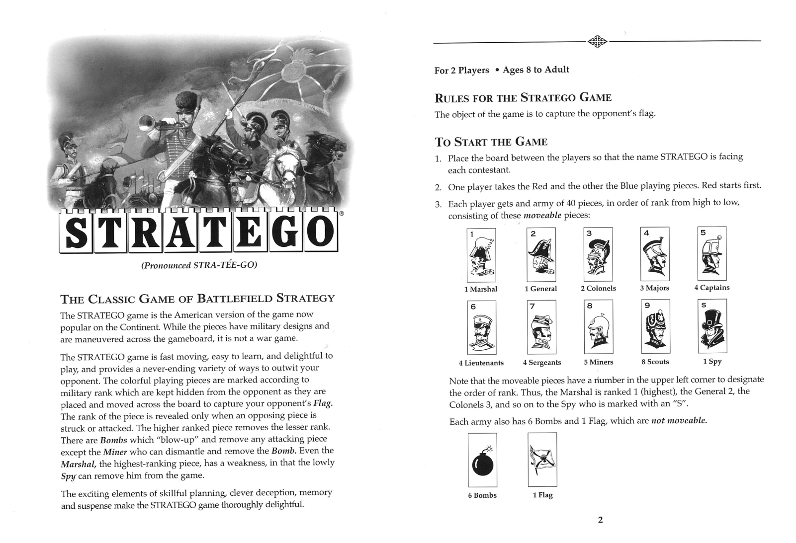 Hasbro STRATEGO User Manual