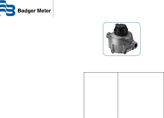 Badger Meter M70 User Manual