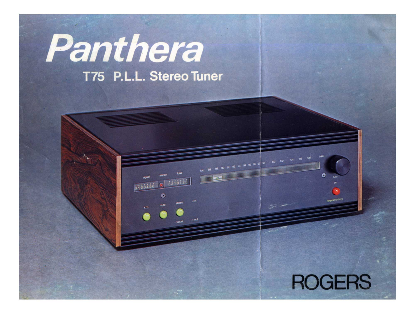 Rogers Panthera T-75 Brochure