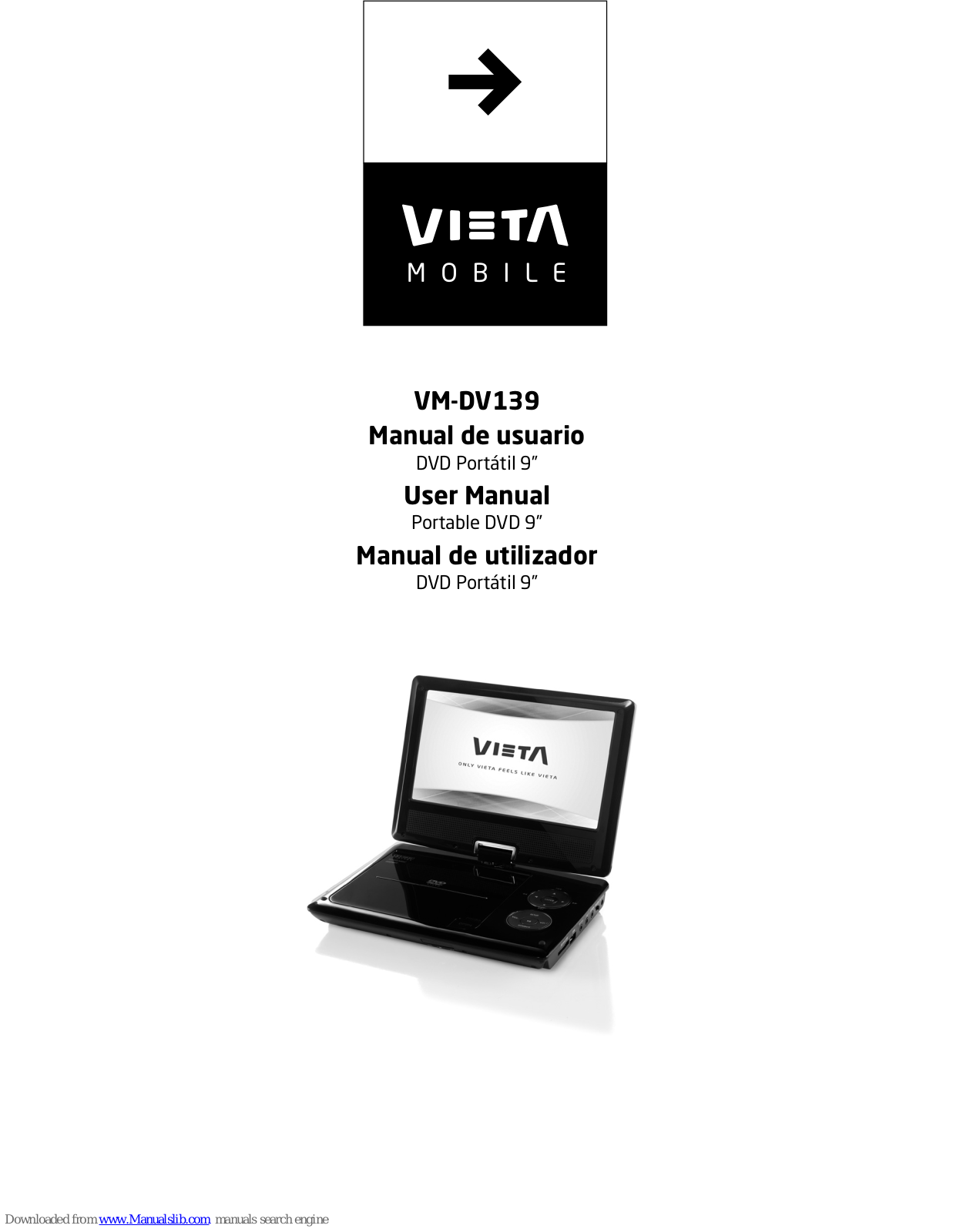 VIETA VM-DV139, VM-DV137, VM-DV107 User Manual