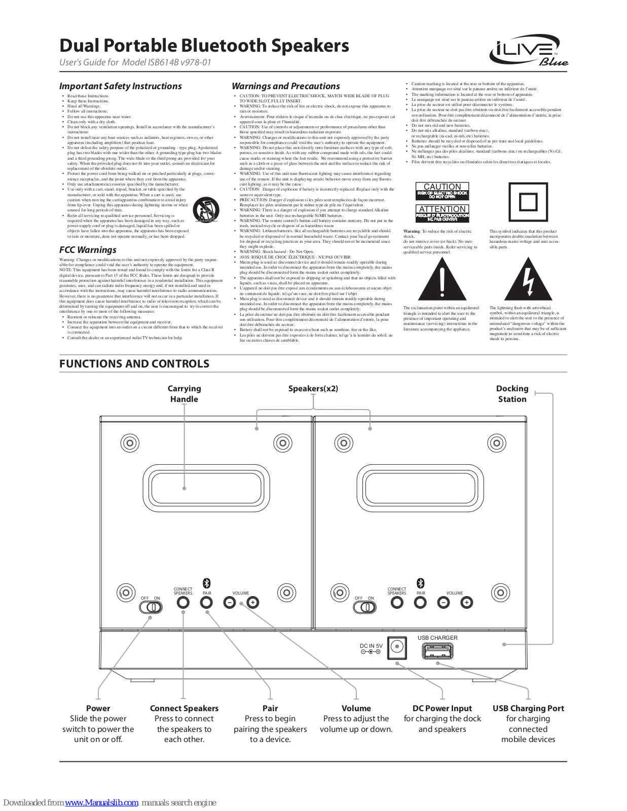iLive ISB614B User Manual - ManualMachine.com