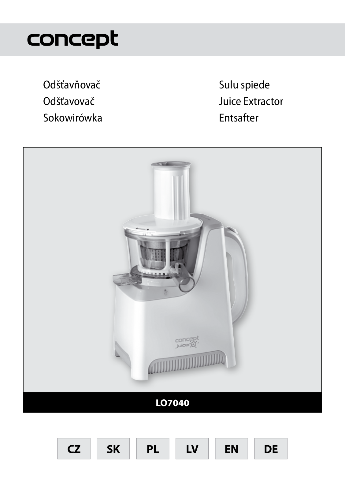 Concept LO-7040 User Manual