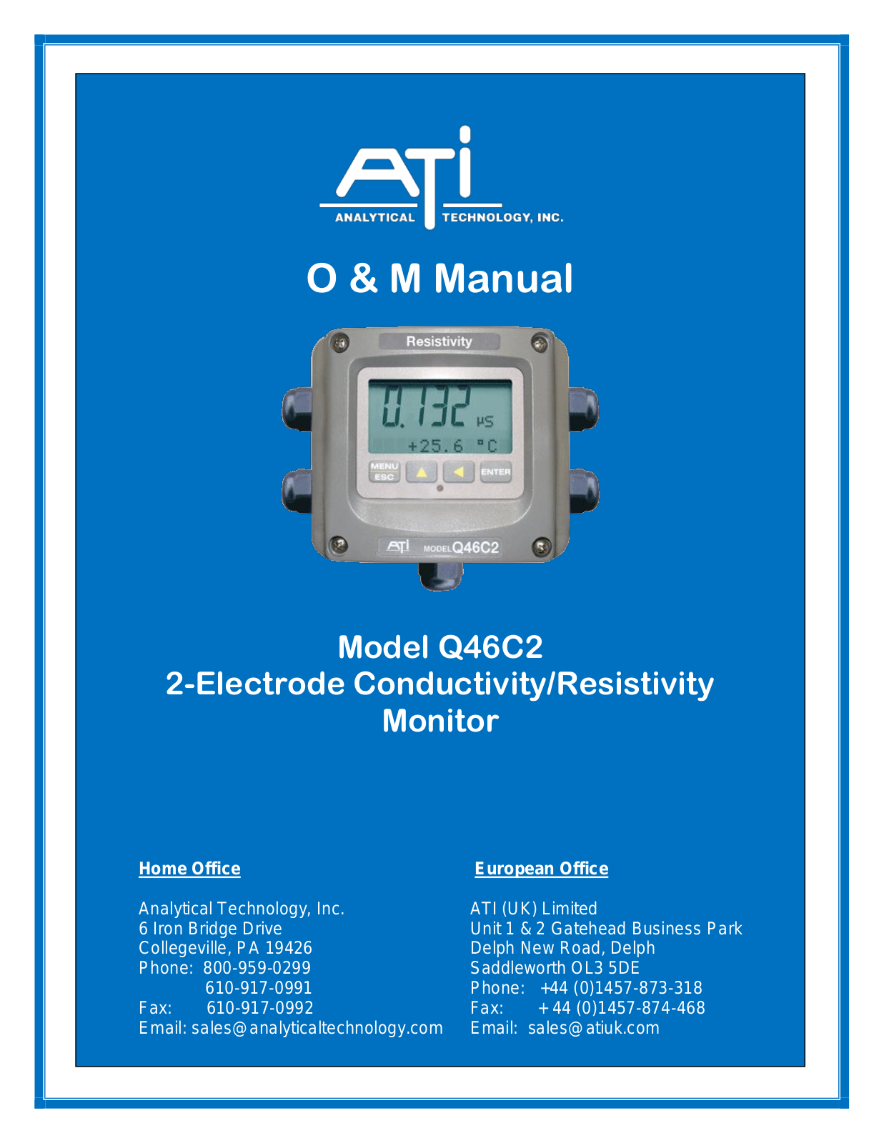 ATI Technologies Q46C2 O & M Manual