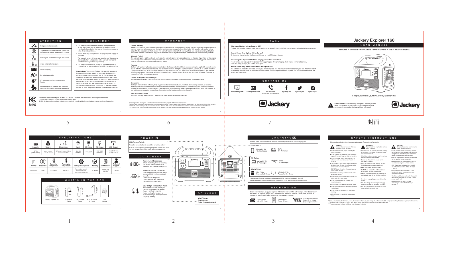 Jackery Explorer 160 User Manual - ManualMachine.com
