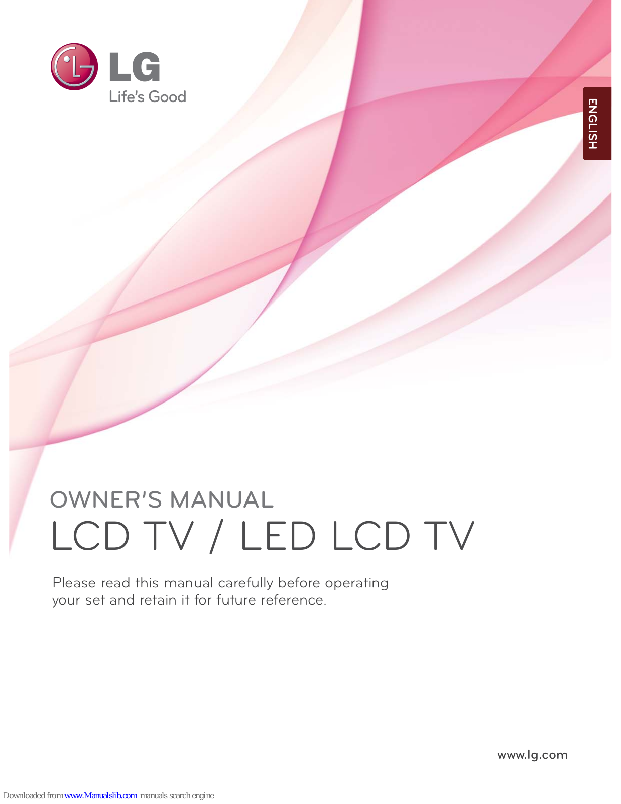 LG 26LD350C, 19LD358-ZA, 19LD350-ZA, 19LD350N-ZA, 19LD359-ZB Owner's Manual