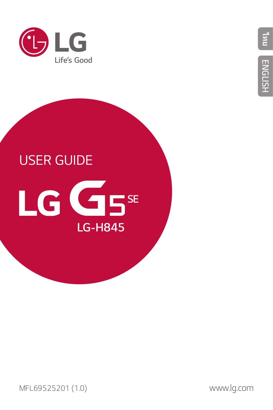 LG LGH845 Owner’s Manual