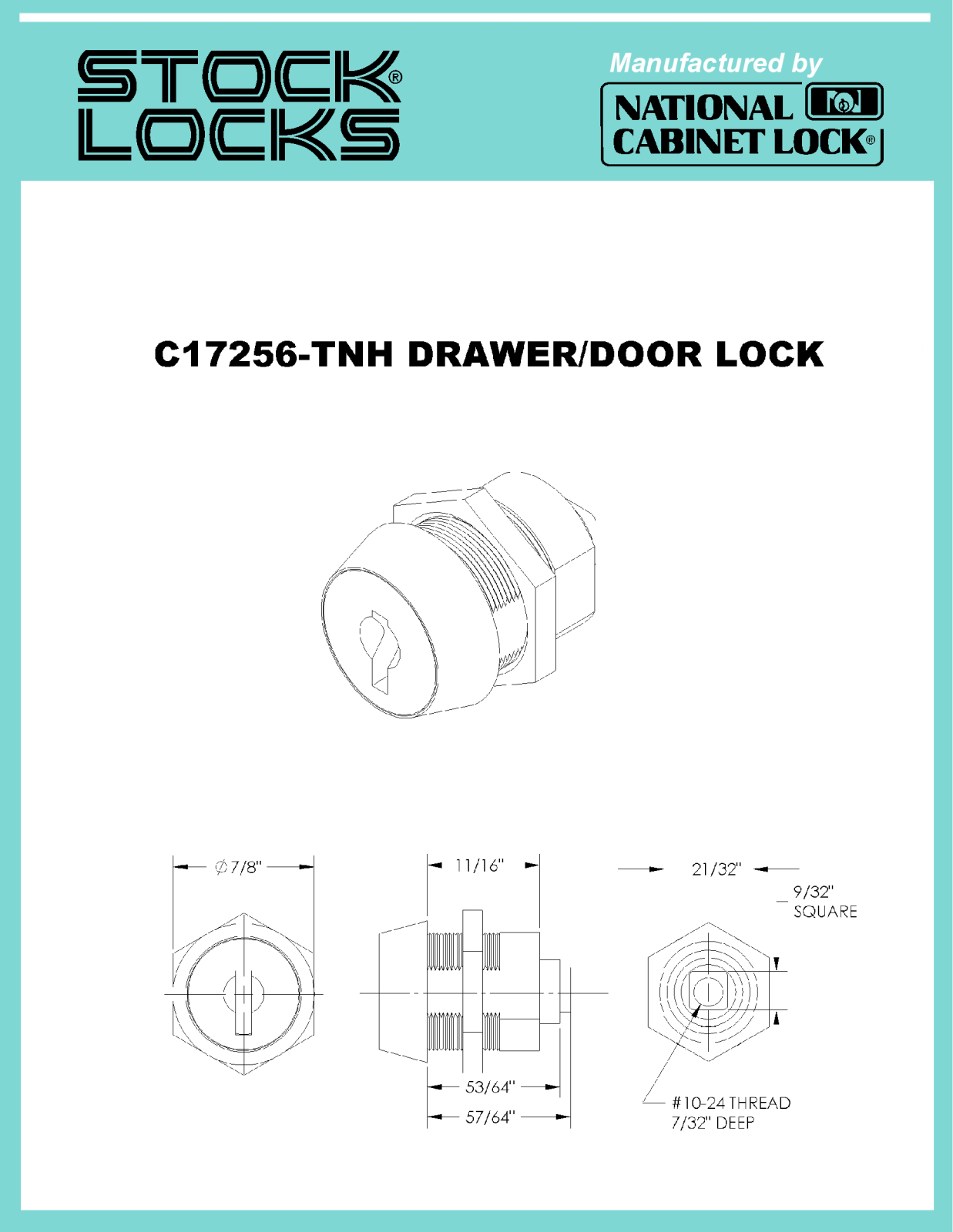 Compx C17256TNH User Manual