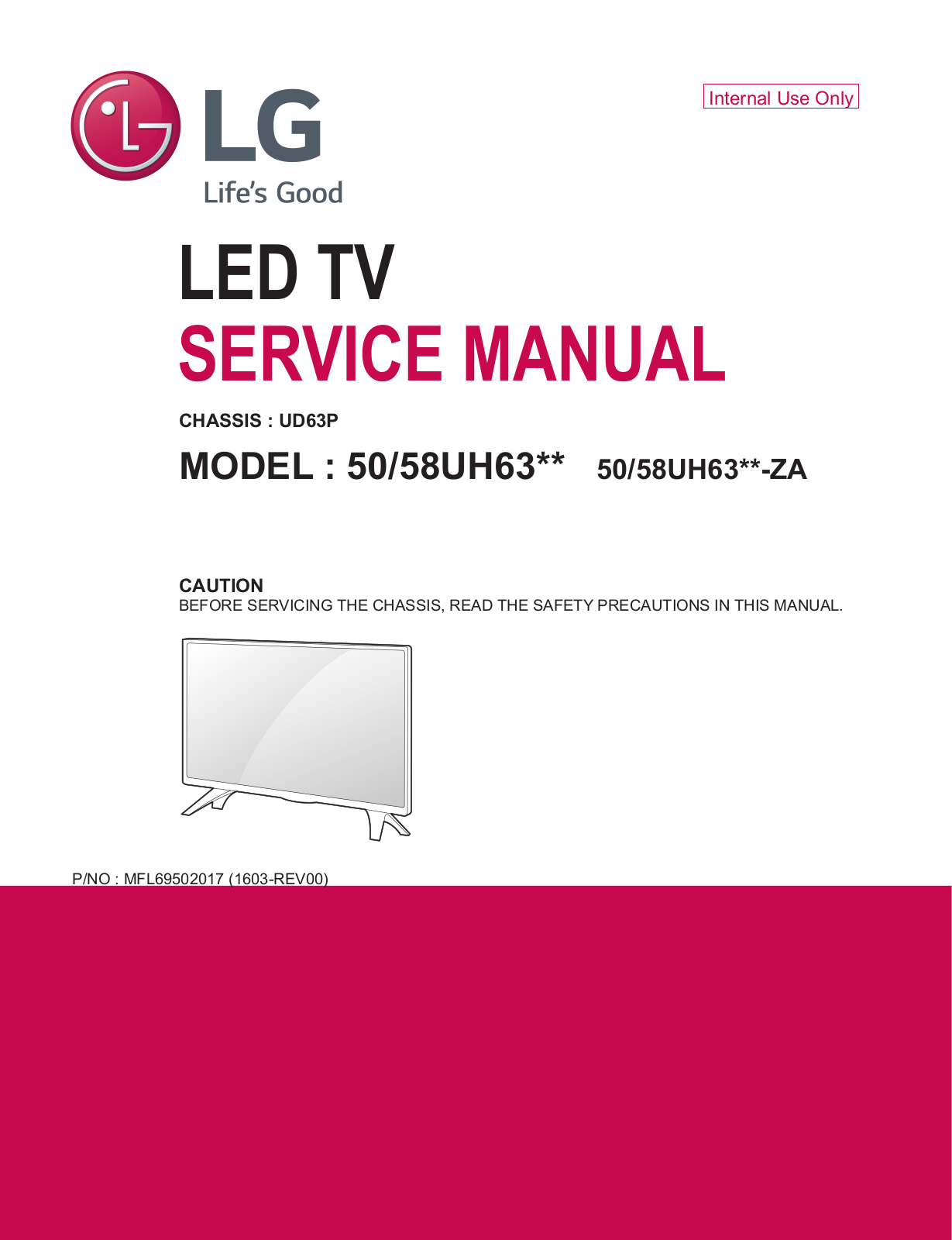 LG 58UH630V User guide