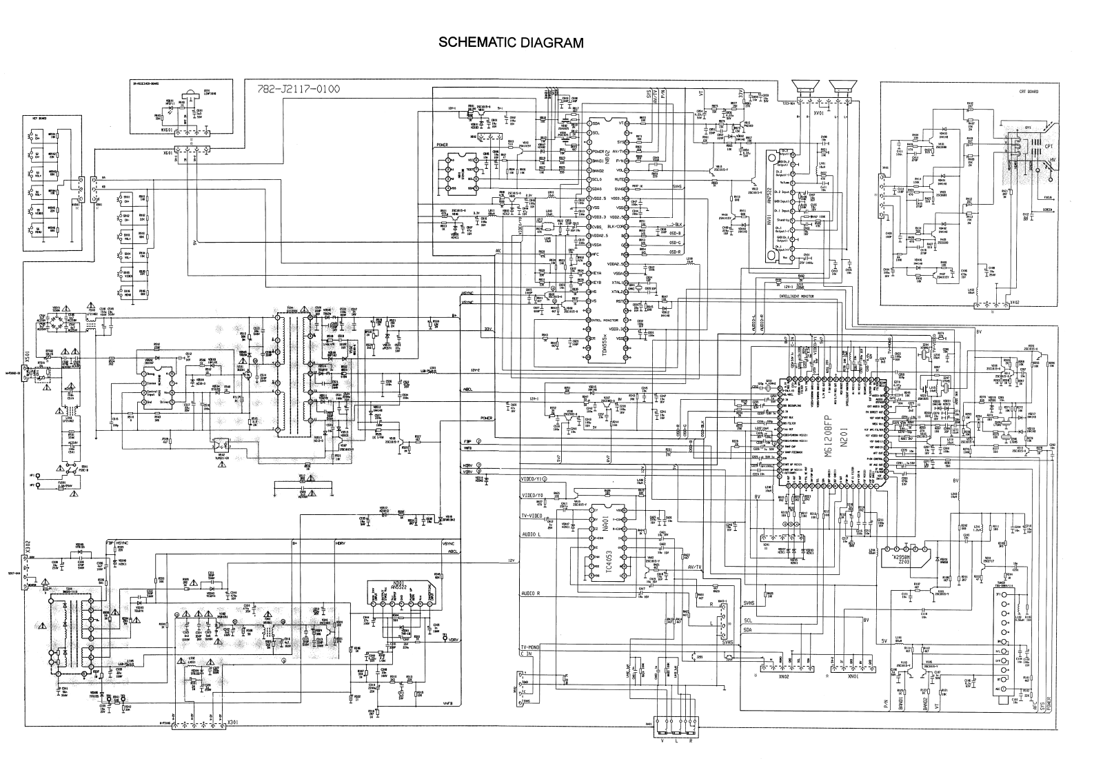 Orion MC44608 Schematic