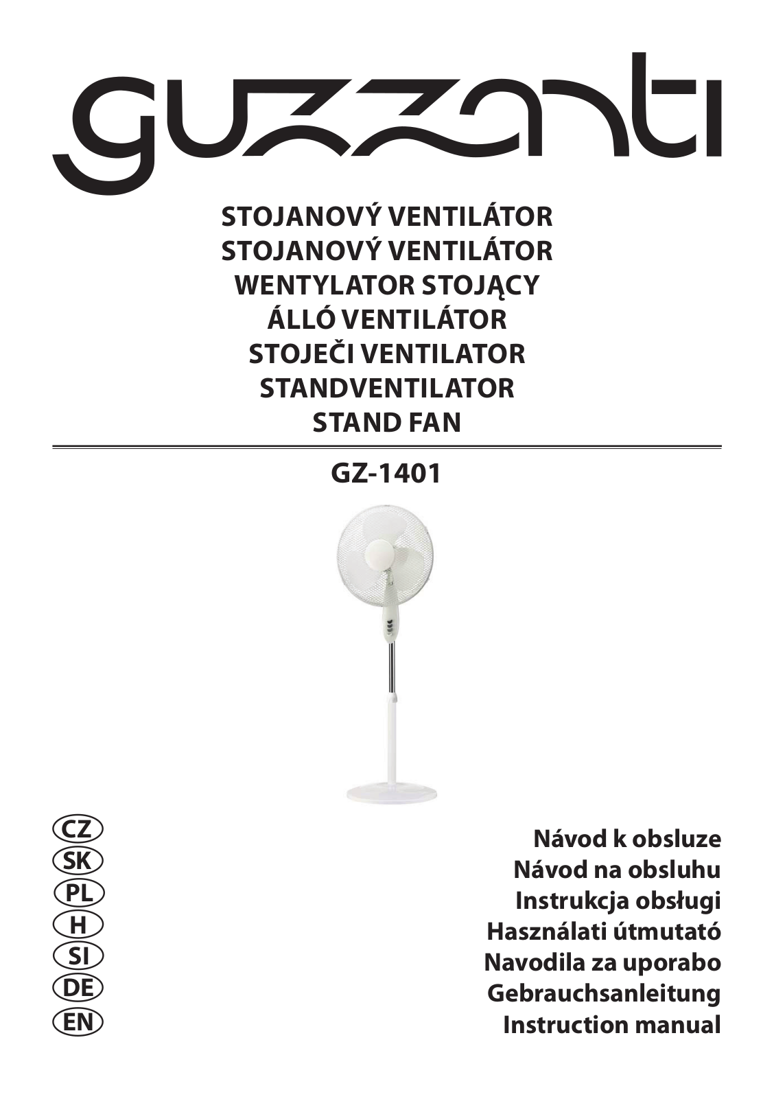 Guzzanti GZ 1401 User Manual