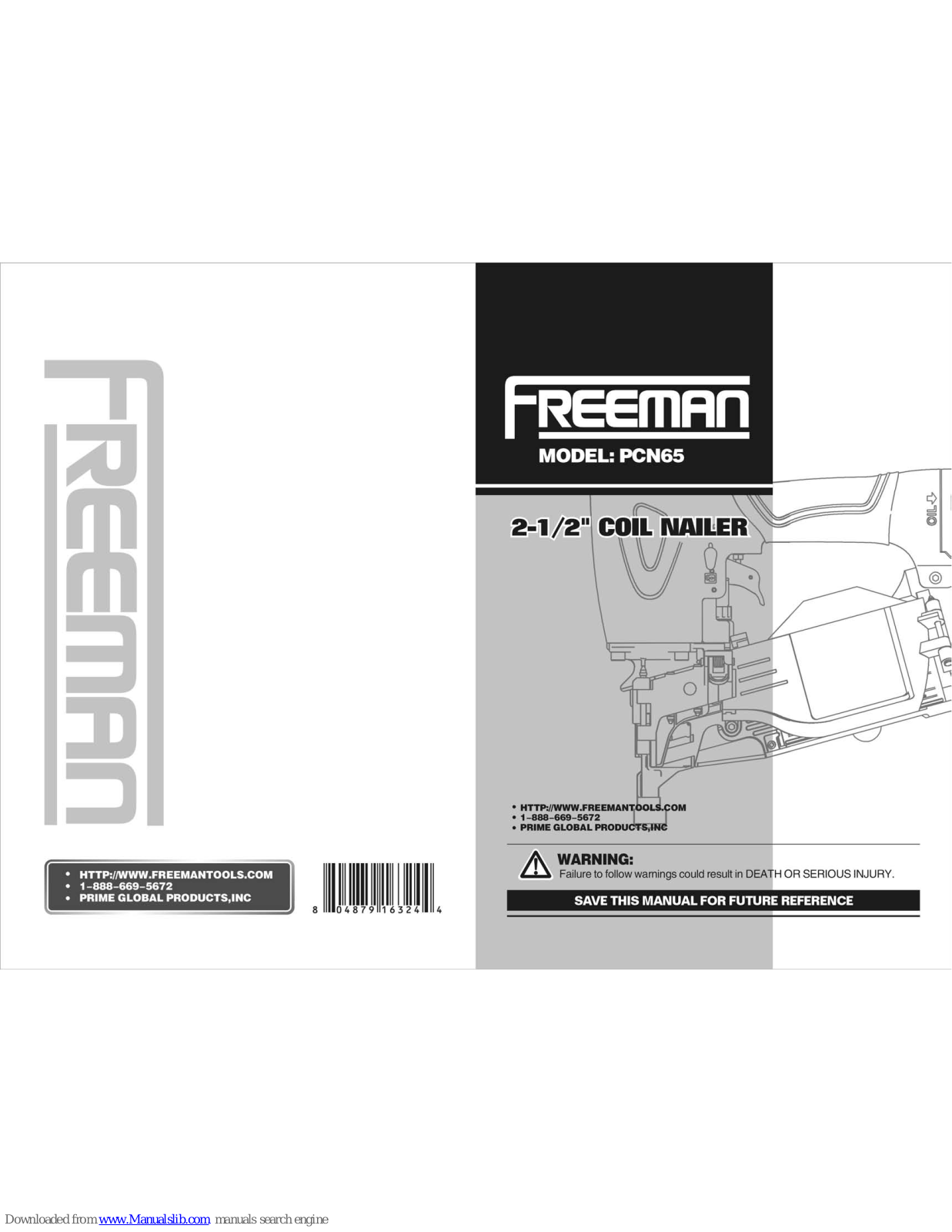 Freeman PCN65 User Manual